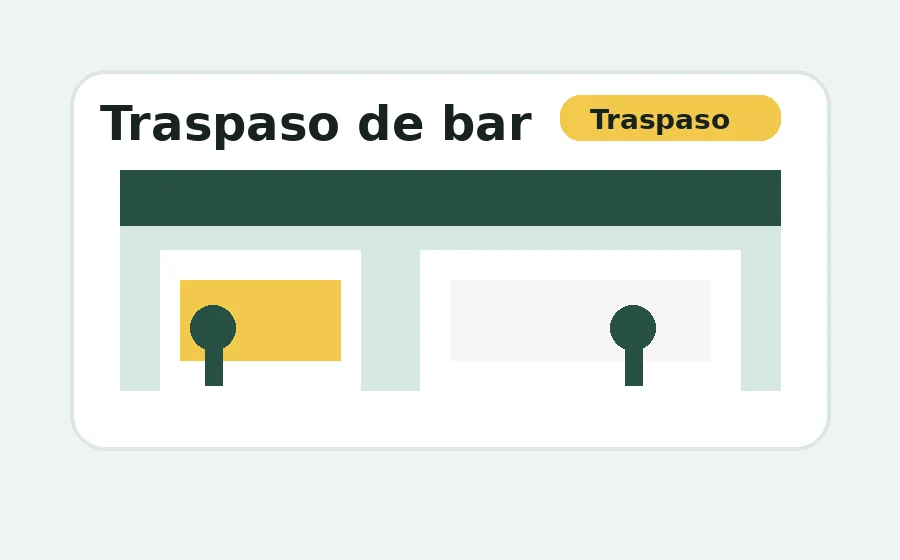 Traspaso de bares en España