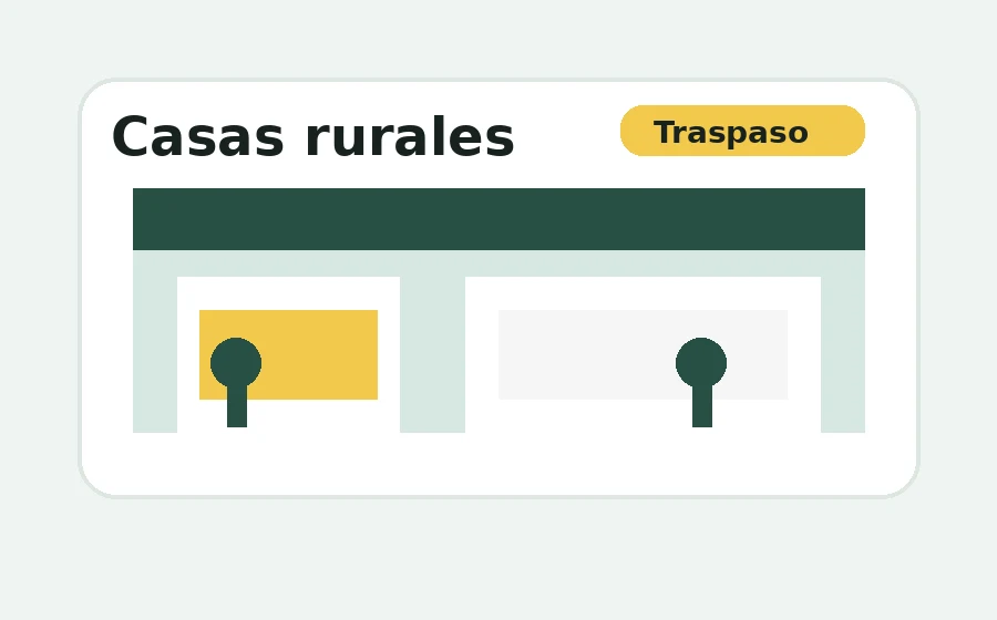 Traspaso de casas rurales en España