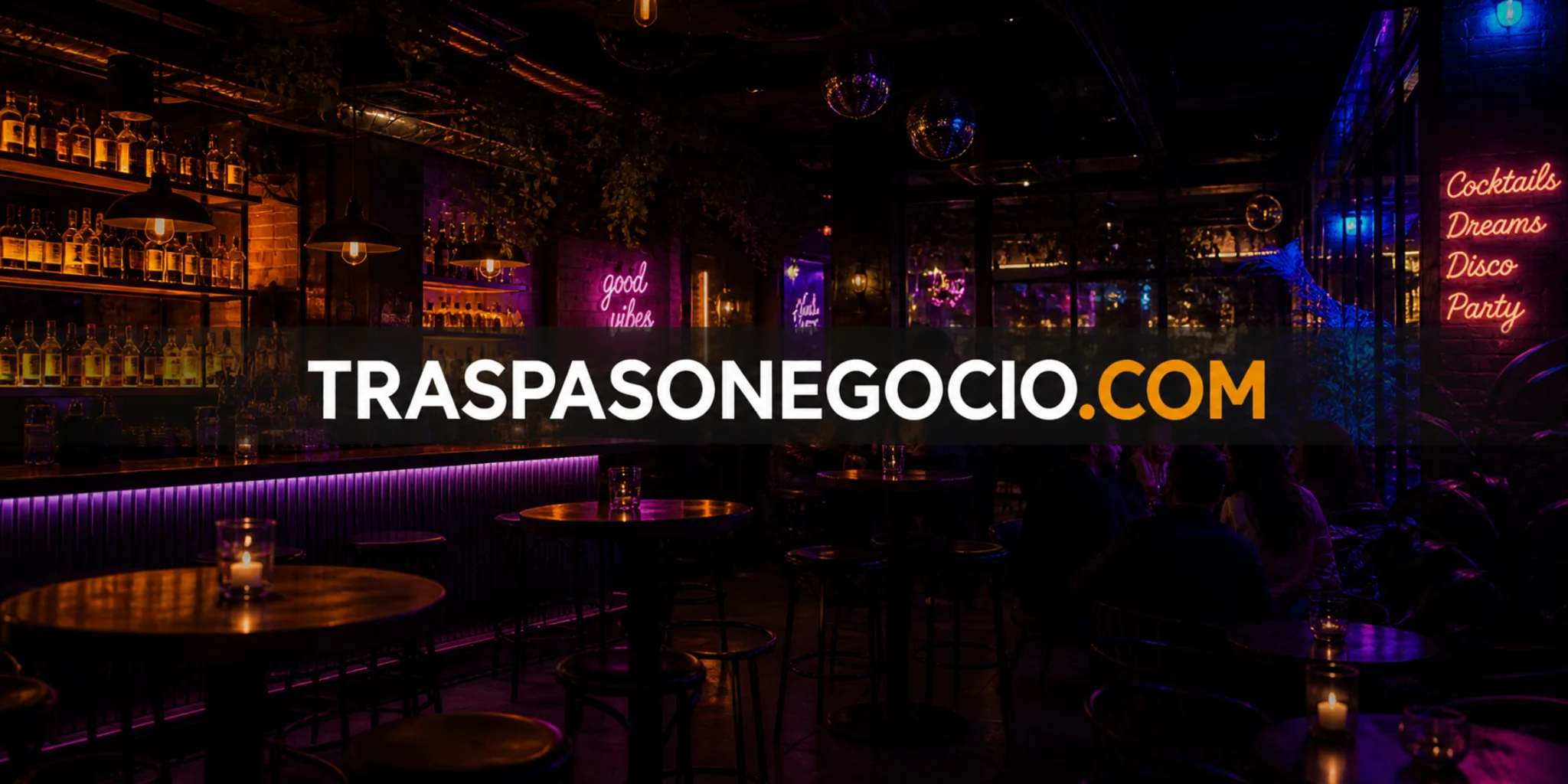 Traspaso de pub o discoteca con licencia de ocio nocturno, barra, sonido, iluminación y espacios preparados.