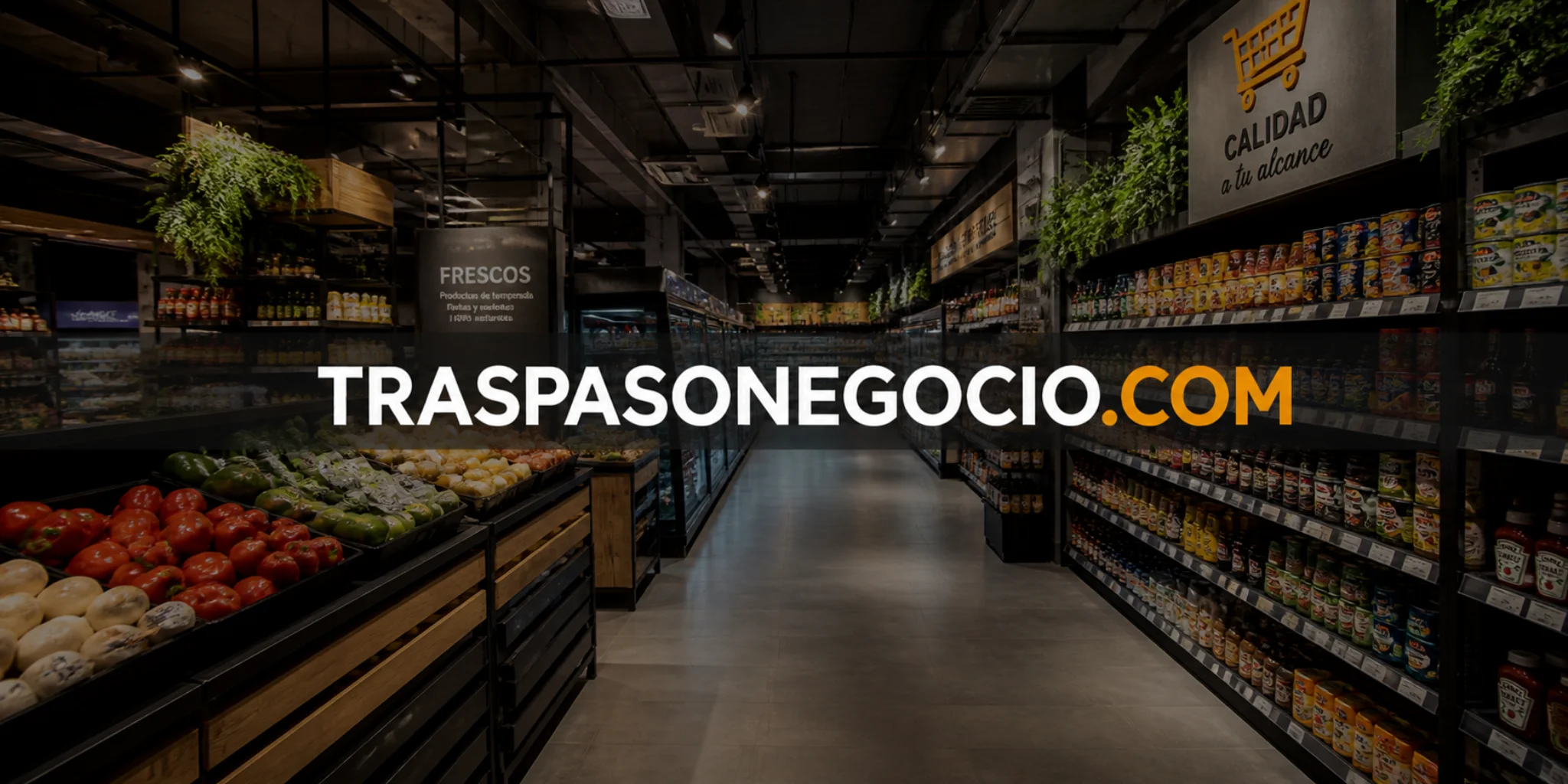 Traspaso de supermercado en zona urbana con clientela, alimentación, venta diaria y local preparado.